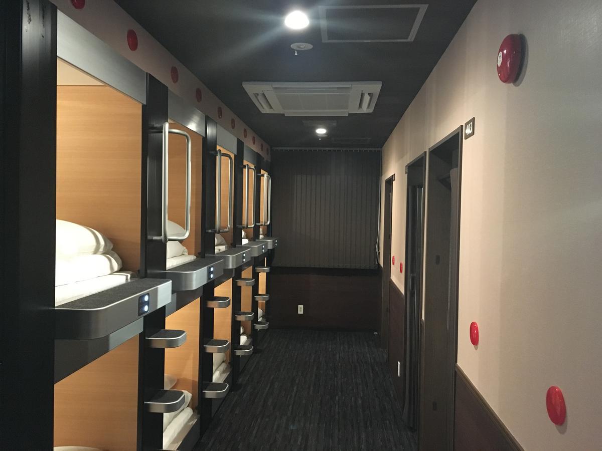 Sejour Inn Capsule Hiroshima Buitenkant foto